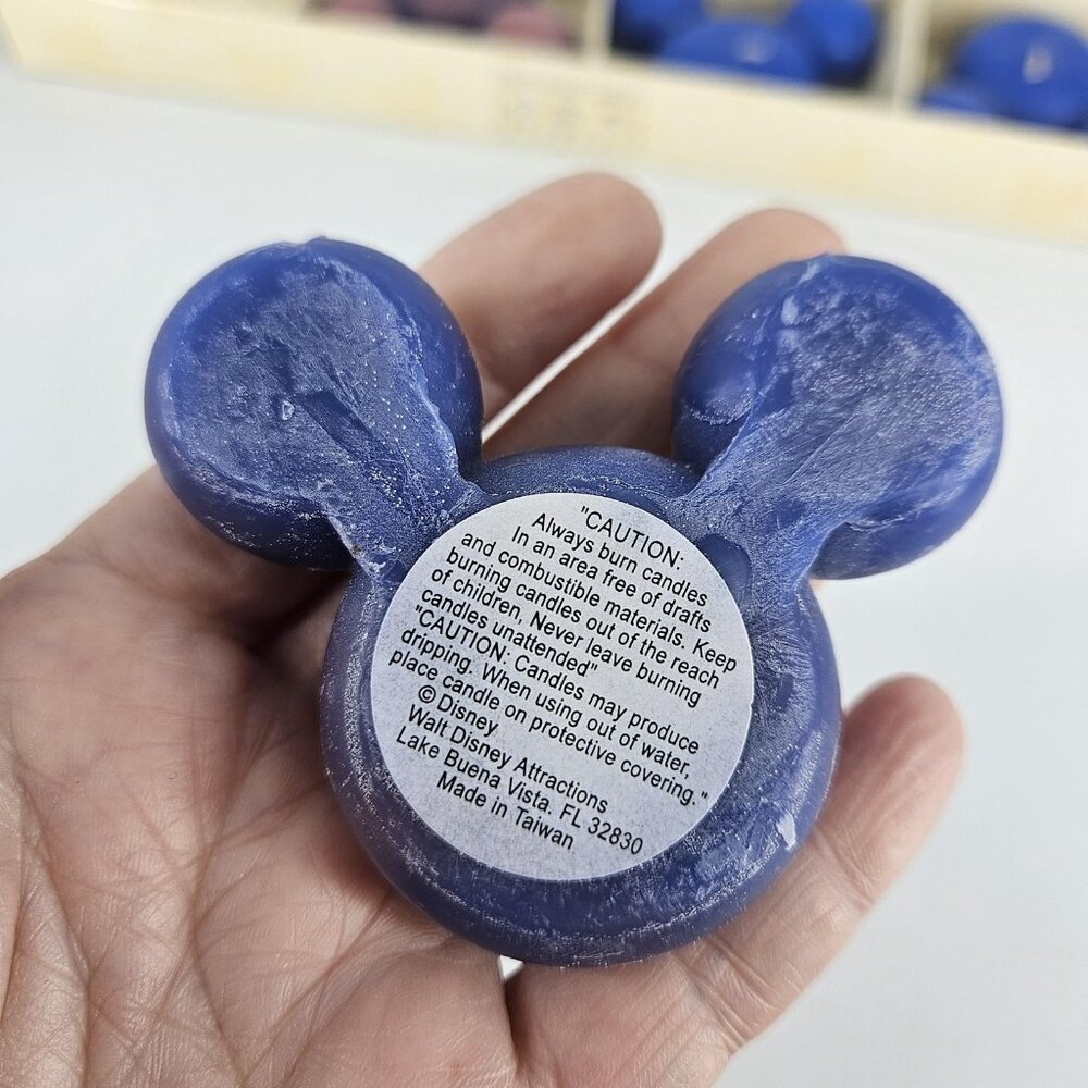 Disney Mickey Mouse Head Floating Candles Set Of 4 Walt Disney World At Home - Picture 5 of 12